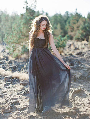 Летнее свадебное платье