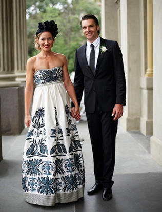 Летнее свадебное платье