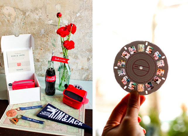 Вдохновение: 33 необычных приглашения, приглашение в виде полароида