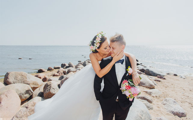 жених и невеста, свадебная фотография, фотограф Никита Волков
