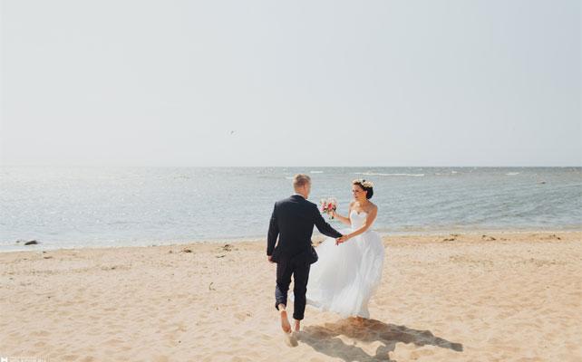 жених и невеста, свадебная фотография, фотограф Никита Волков