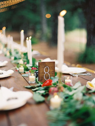 Детали: 55 оригинальных номеров для свадебных столов 