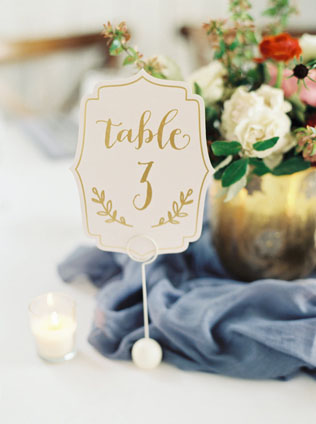 Детали: 55 оригинальных номеров для свадебных столов 