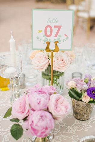 Детали: 55 оригинальных номеров для свадебных столов 