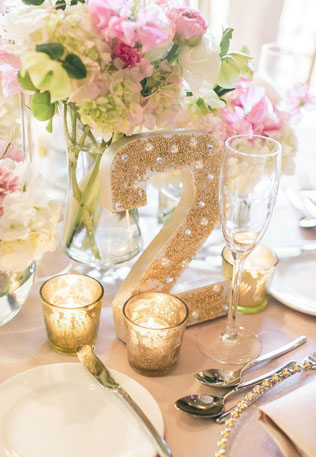 Детали: 55 оригинальных номеров для свадебных столов 