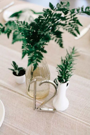 Детали: 55 оригинальных номеров для свадебных столов 