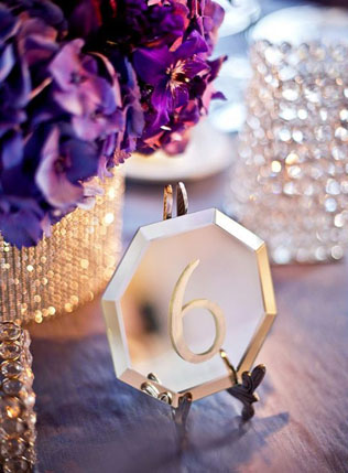 Детали: 55 оригинальных номеров для свадебных столов 