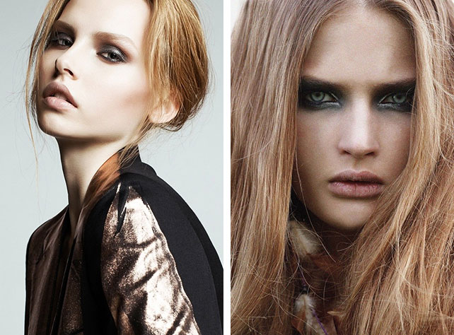 Стилист Яна Жихарева о трендах в новогоднем макияже 2015, макияж металлик