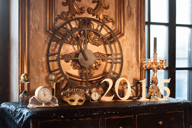 новогодняя свадебная фотосессия, декор