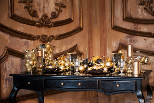 новогодняя свадебная фотосессия, декор