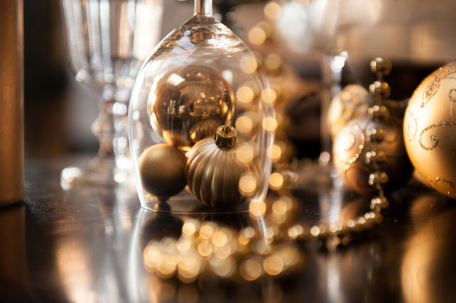 новогодняя свадебная фотосессия, декор