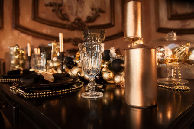 новогодняя свадебная фотосессия, декор