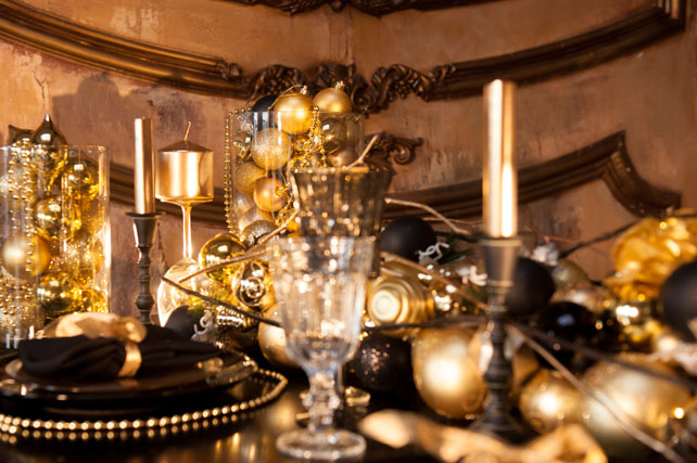 новогодняя свадебная фотосессия, декор