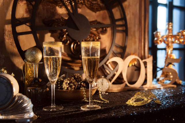 новогодняя свадебная фотосессия, декор