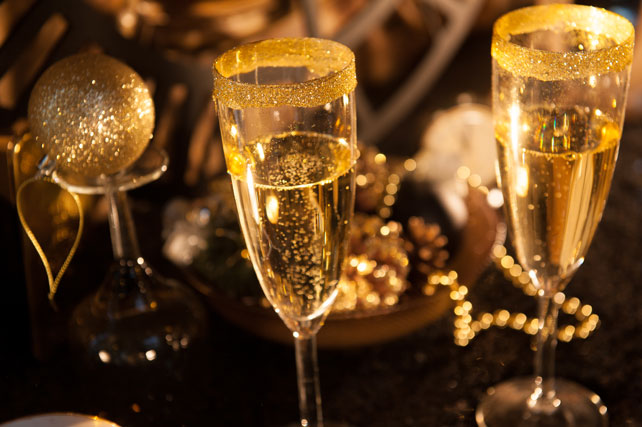 новогодняя свадебная фотосессия, декор