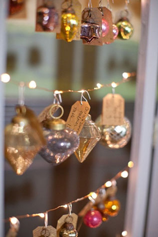 новогодняя свадьба, декор