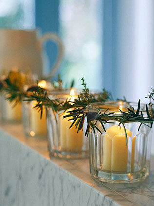 новогодняя свадьба, декор