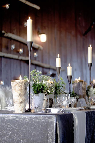 новогодняя свадьба, декор