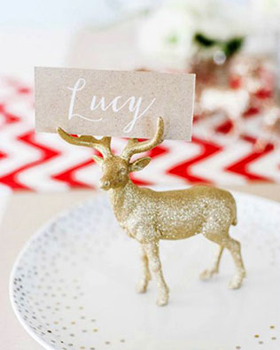 новогодняя свадьба, декор