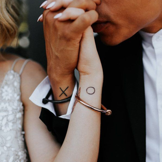 Свадебные татуировки с кольцами