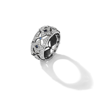 модные обручальные кольца 2019, обручальное кольцо BENDES с цветными камнями 