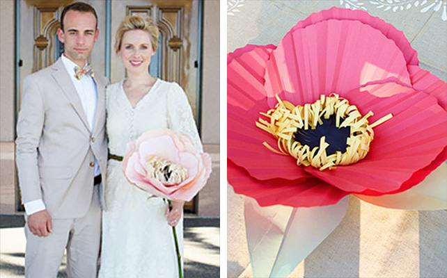 Сделай сам - один цветок вместо букета невесты