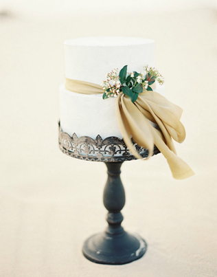 60 идей для декора одноярусного свадебного торта 