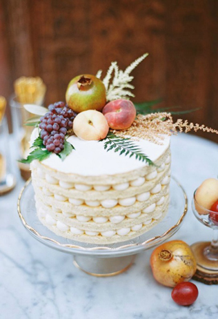 60 идей для декора одноярусного свадебного торта 