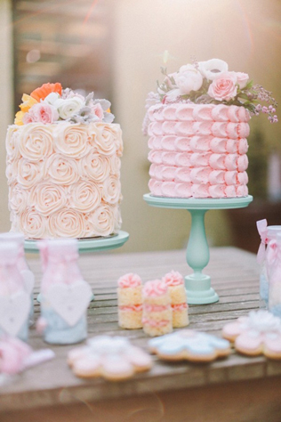 60 идей для декора одноярусного свадебного торта 