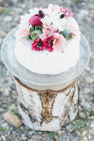 60 идей для декора одноярусного свадебного торта 