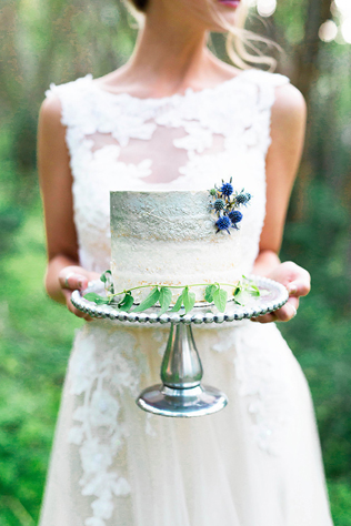 60 идей для декора одноярусного свадебного торта 