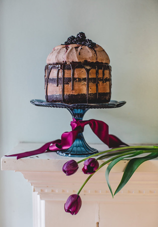 60 идей для декора одноярусного свадебного торта 