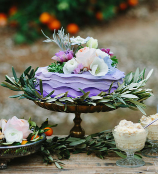 60 идей для декора одноярусного свадебного торта 