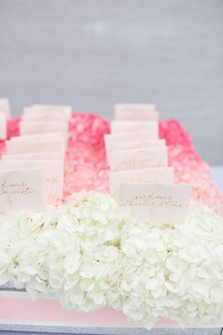 Тренд 2015: свадьба в стиле омбре, флористика