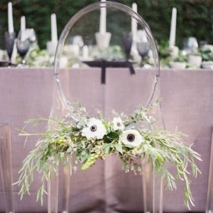 Свадьба в деталях: прозрачное акриловое стекло