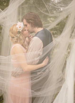 Свадьба в деталях: нежная органза и тюль, жених и невеста