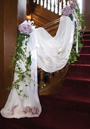 Свадьба в деталях: нежная органза и тюль, декор места торжества