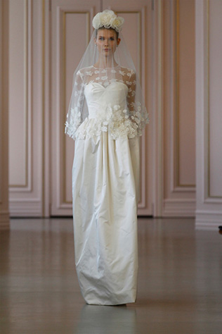 Коллекция подвенечных нарядов Oscar de la Renta весна-лето 2016 