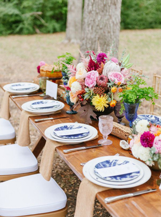 Осенняя свадьба: 40 идей для оформления стола 