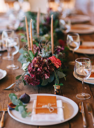 Осенняя свадьба: 40 идей для оформления стола 