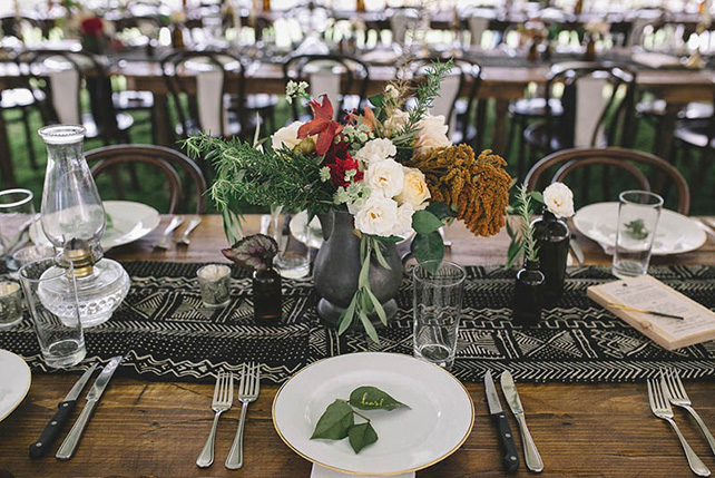 Осенняя свадьба: 40 идей для оформления стола 