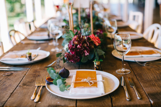 Осенняя свадьба: 40 идей для оформления стола 