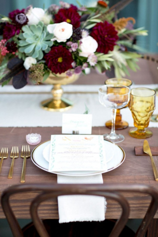 Осенняя свадьба: 40 идей для оформления стола 