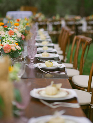 Осенняя свадьба: 40 идей для оформления стола 