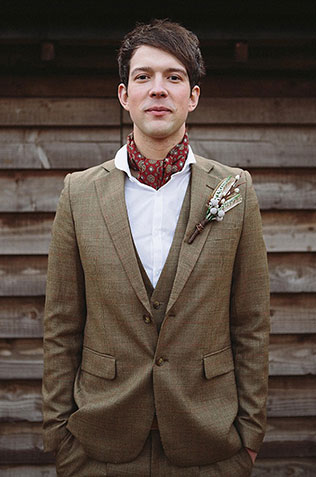 осенний образ жениха, костюм-тройка