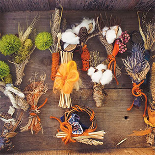 осенний образ жениха, бутоньерка