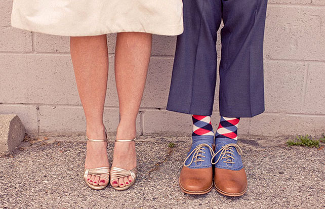 осенний образ жениха, обувь