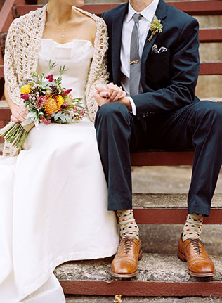 осенний образ жениха, обувь