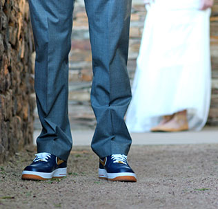 осенний образ жениха, обувь