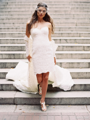 Осенний образ невесты, платье-трансформер